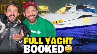 Booked Complete yacht for bachelors party😱Ducky On fire🔥 [upl. by Oahc488]