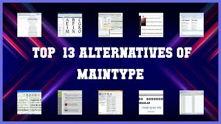 MainType  Top 13 Alternatives of MainType [upl. by Grimbal]