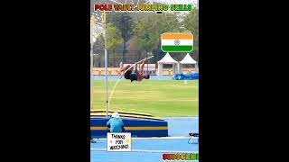 Pole vault jumping competitionarmy bhojpurishortsvideo [upl. by Greg]