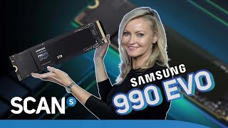 Hybrid SSD  Samsung 990 EVO Showcase [upl. by Anilesor]