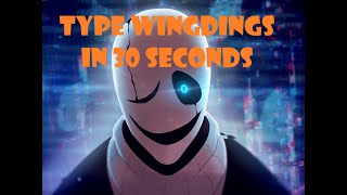 How To Add Wingding Keyboard In 30 seconds [upl. by Zephaniah]