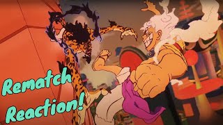 Luffy VS Lucci The Awakened Rematch  One Piece Reaction [upl. by Einahpetse206]