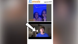 STALKER JUMPSCARE PRANK on OMEGLE [upl. by Eimoan]