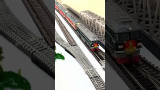 Nice View of modeltrein toytrain highspeedtrain viralvideo train [upl. by Cioban]