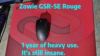 Zowie GSRSE ROUGE after 1 year of heavy use [upl. by Aivonas]