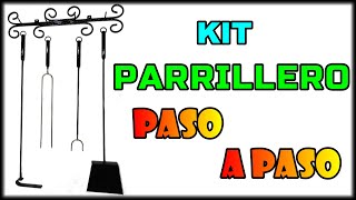 Como hacer un kit para la parrilla [upl. by Azirb]