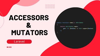 How to create Accessors amp Mutators in Laravel 9  Learn Laravel API Tutorial  Ep9 [upl. by Dazhahs]