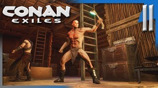 HARDENED STEEL amp i AM WARPAINT  Conan Exiles MultiplayerLets Play Gameplay S4E11 [upl. by Attalanta]