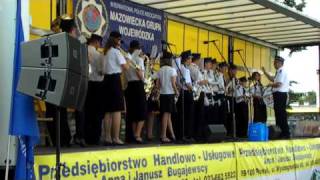 Orkiestra Dęta OSP Glinojeck  Międzynarodowe Stowarzyszenie Policji Płońsk 2009 [upl. by Ajram]