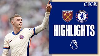 West Ham 03 Chelsea  Blues in DREAMLAND  HIGHLIGHTS  Premier League 202425 [upl. by Kcirtemed]