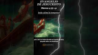 Evangelio de HOY Sábado 27 de Enero 2024 Marcos 43541 l Biblia l Jesús calma la tormenta [upl. by Alhsa358]