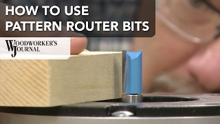 Cutting Woodworking Project Parts Pattern Router Bits [upl. by Litnahc]