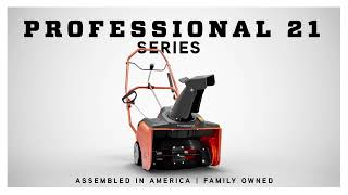 Ariens® Professional 21 Snow Blower [upl. by Ollehto]