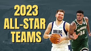 2023 NBA AllStar Team Predictions [upl. by Othello937]