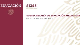 Presentación Subsecretaria de Educación Media Superior [upl. by Dnaltruoc]