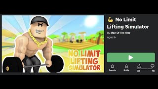 💪 No Limit Lifting Simulator [upl. by Letney]