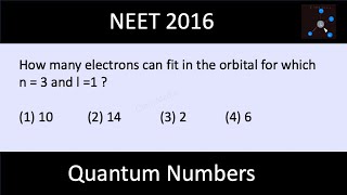 How many electrons can fit in the orbital for which n  3 and l 1  Quantum Numbers  Orbitals [upl. by Pan916]