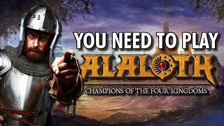 New Baldurs Gate Style RPG Alaloth Champions of The Four Kingdoms is Fantastic [upl. by Zerat]