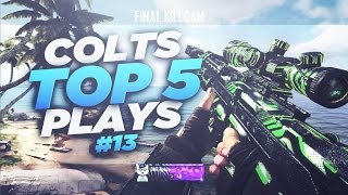 ColtRising Top 5 plays 13 ft ColtMods [upl. by Acirretal]