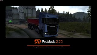 Euro Truck Simulator 2 Kirkenes Quarry road [upl. by Amalburga431]