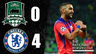 Hakim Ziyech SCORES First Chelsea Goal Krasnodar 04 Chelsea Champions League [upl. by Siuluj427]