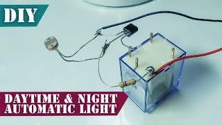 Automatic ON and OFF Light Switch  Simple DIY Project [upl. by Alda]