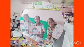 Drawing Competition in Green Field Public School TajGanj Agra [upl. by Nnahteb337]