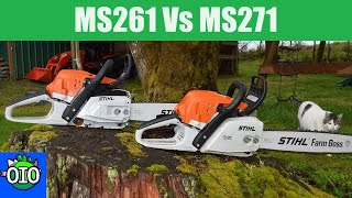 Stihl MS261 vs MS271 Which Should You Buy Complete Review w Cross Cut and Rip Cut Comparison [upl. by Muhammad]