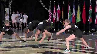 Double Dutch Four Person WORLD JUMP ROPE COMPETITION 2017 [upl. by Dyane548]