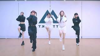 FITTY FITTY  SOS  Dance Practice Mirrored Slowed 70 [upl. by Lazos806]