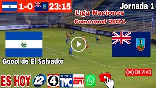 El Salvador vs Montserrat en vivo donde ver a que hora juega El Salvador vs Montserrat 2024 [upl. by Orual700]