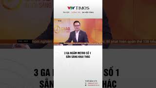 3 ga ngầm Metro số 1 sẵn sàng khai thác shorts 3gangam metroso1 [upl. by Jerrylee989]