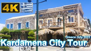 KARDAMENA KOS GRECJA Lipiec 2022  KARDAMENA City Tour Greece July 2022 Mitsis Norida Hotels [upl. by Rennerb]