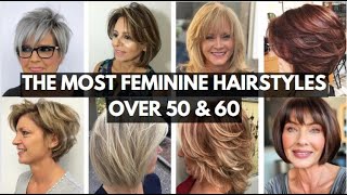 THE MOST FEMININE HAIRSTYLES OVER 50 amp 60  Style Your Dreams [upl. by Lebatsirc660]