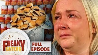 Addicted To Burgers And Bacon  FULL EPISODE  Freaky Eaters [upl. by Lenwood]