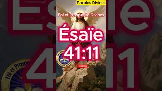 Ésaïe 4111bible dieu message versetbiblique jeuschrist psaumes prospérité protection foi [upl. by Arod]