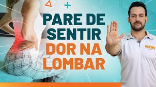 COMO MELHORAR A DOR NA LOMBAR COM APENAS 1 EXERCÍCIO  Fisioprev [upl. by Philine487]