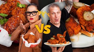 FRIED CHICKEN SHOWDOWN…Nashville vs Asia  Marions Kitchen ft Andycooks [upl. by Lemyt713]