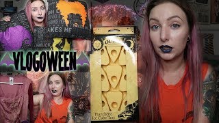 Hocus Pocus Haul  Spirit Halloween  🎃31 Days of Vlogoween🎃 [upl. by Annalise]