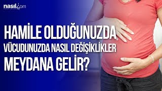 Hamile Olduğunuzda Vücudunuzda Nasıl Değişiklikler Meydana Gelir [upl. by Ahsatniuq571]