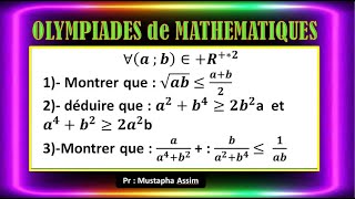 Olympiades de mathématiques  Math Olympiade  Olympiades mathématiques [upl. by Elyl776]