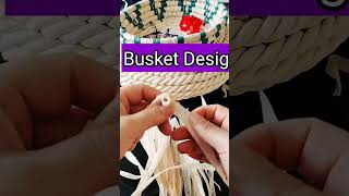 Corn Leaf New Busket Making Ideas [upl. by Yelyk]