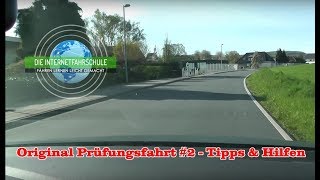 Original Prüfungsfahrt 2  Tipps amp Hilfen  Fahrstunde  Führerscheinprüfung [upl. by Eendys]