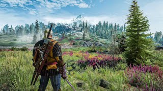 WITCHER 3 NEXTGEN Free Roam Gameplay 8K 60FPS [upl. by Osy]