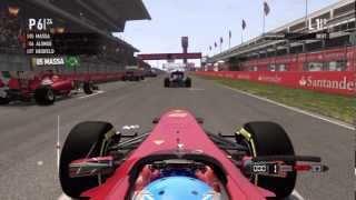 F1 2011 Game HD  Spanish Grand Prix [upl. by Rheinlander637]