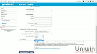 Unifaun Orderkoppling XML Posting  Pacsoft Online [upl. by Erlina]