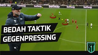 Gegenpressing Konsep Penerapan dan Analisis di Liverpool [upl. by Zzabahs664]