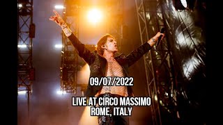 Måneskin LIVE at Circo Massimo Rome Italy  FULL Show  09072022 [upl. by Dorothee]