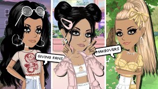 GIVING FANS AESTHETIC MAKEOVERS ON MSP [upl. by Pincince]