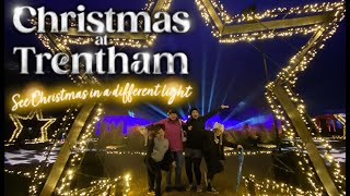 Trentham Gardens Christmas Light Trail  Vlog  December 2022 [upl. by Horwath]